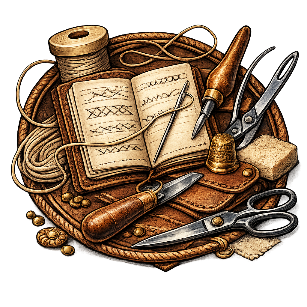 Leather Stitching Handbook