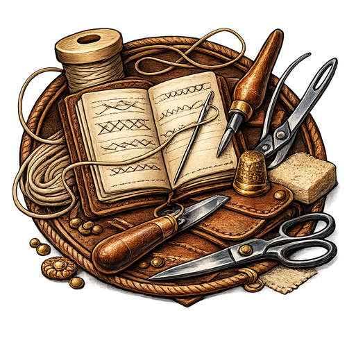 Leather Stitching Handbook